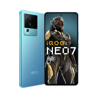 Buy iQOO Neo 7 5G (Frost Blue, 8GB RAM, 128GB Storage) + Extra 10% Bank Off